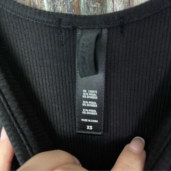 NWOT SKIMS Soft Lounge Long Slip Dress In Onyx - Picture 6 of 6